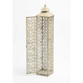Mindy Brownes Woven Metal Tall Floor Candle Holder MW010